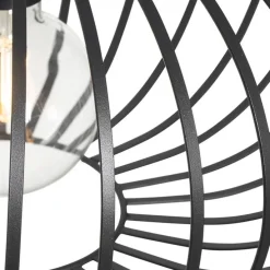 Design-Hängeleuchte Schwarz Draht 39cm - Johanna