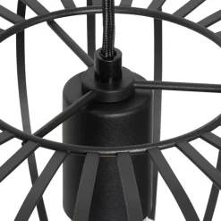 Design-Hängeleuchte Schwarz Draht 39cm - Johanna