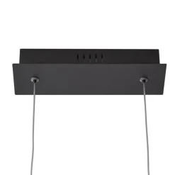 Design-Hängeleuchte schwarz 110 cm inkl. LED 3-Stufen-Dimmbar - Wokkel