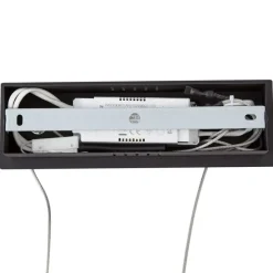 Design-Hängeleuchte schwarz 110 cm inkl. LED 3-Stufen-Dimmbar - Wokkel