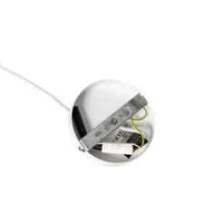 Design-Hängeleuchte weiß mit beigefarbenem Schirm - Rich