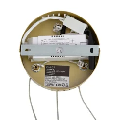 Design-Pendelleuchte Gold Rund 3-Stufen-Dimmbar - Krisscross