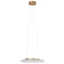 Design-Pendelleuchte Gold und Transparent 3-Stufen-Dimmbar - Scacrylic