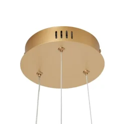 Design-Pendelleuchte Gold und Transparent 3-Stufen-Dimmbar - Scacrylic