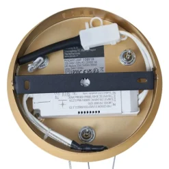 Design-Pendelleuchte Gold und Transparent 3-Stufen-Dimmbar - Scacrylic