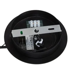 Design-Pendelleuchte Schwarz mit Rauchglas Rund 6-flammig - Mochan