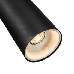 Design-Pendelleuchte schwarz GU10 50mm - Tubo