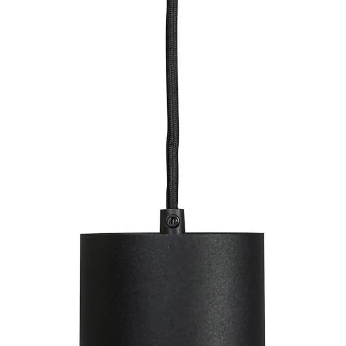 Design-Pendelleuchte schwarz GU10 50mm - Tubo