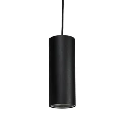 Design-Pendelleuchte schwarz GU10 50mm - Tubo