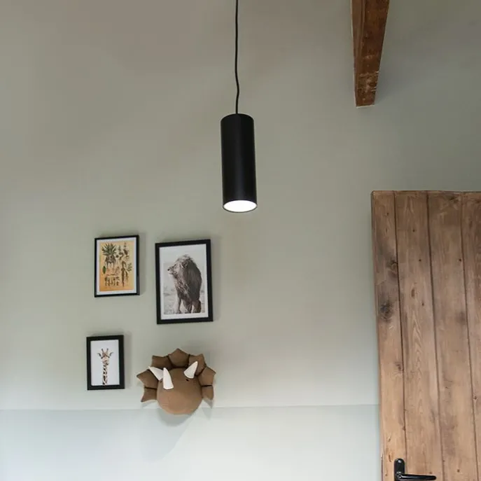 Design-Pendelleuchte schwarz GU10 50mm - Tubo