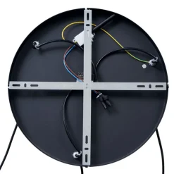 Design-Pendelleuchte schwarz rund 3-flammig - Indu