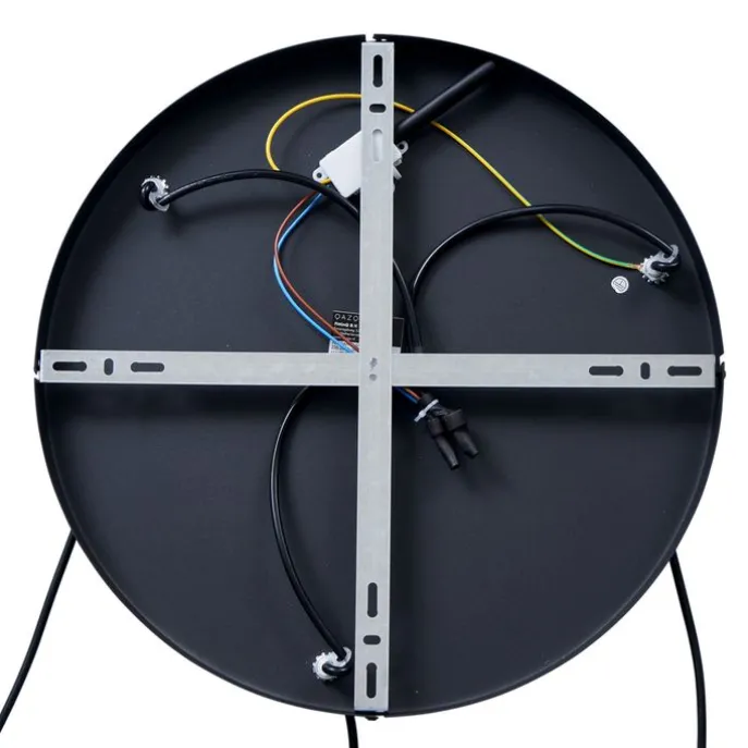 Design-Pendelleuchte schwarz rund 3-flammig - Indu