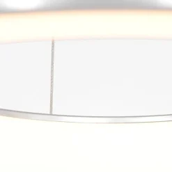 Design-Pendelleuchte Silber inkl. dimmbarer LED - Ringlede