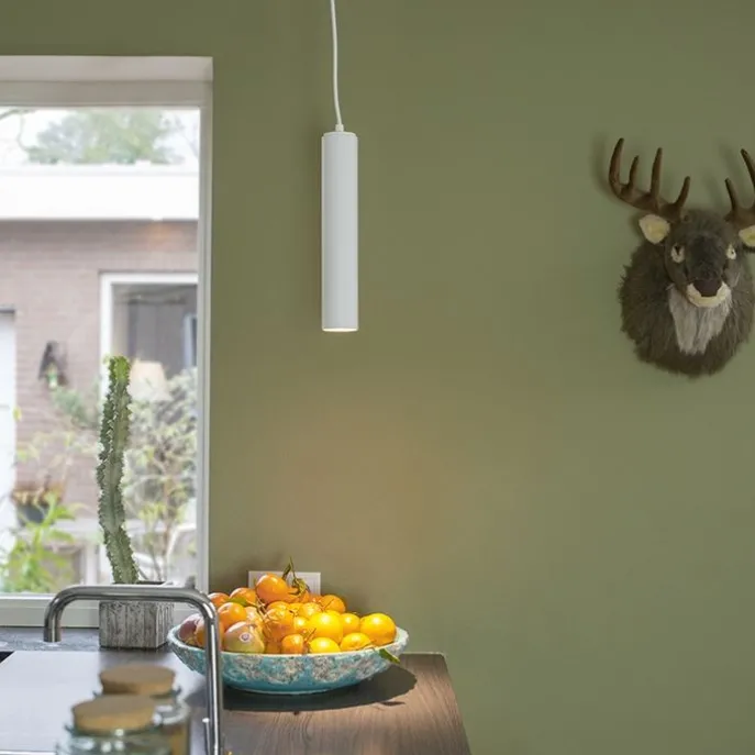 Design-Pendelleuchte Weiß GU10 50mm - Tuba Small