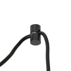 Design-Pendelleuchte weiß Seide 30 cm 3-Licht - Plu