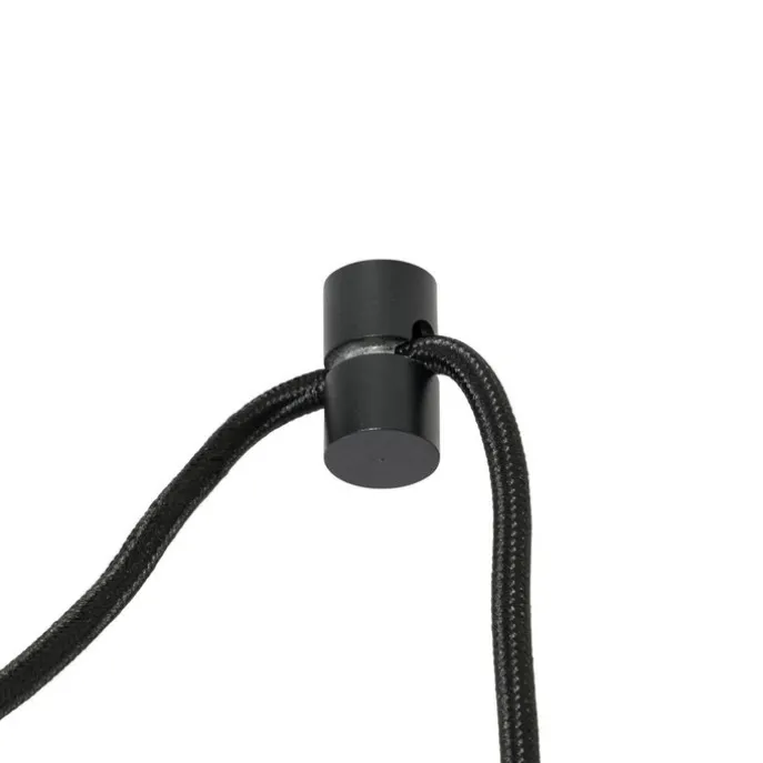 Design-Pendelleuchte weiß Seide 30 cm 3-Licht - Plu