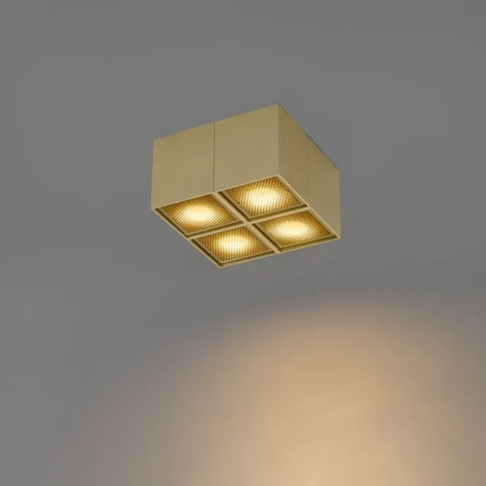 Design-Spot Gold 4-flammig - Qubo Honey