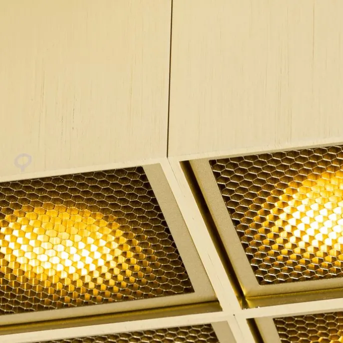 Design-Spot Gold 4-flammig - Qubo Honey