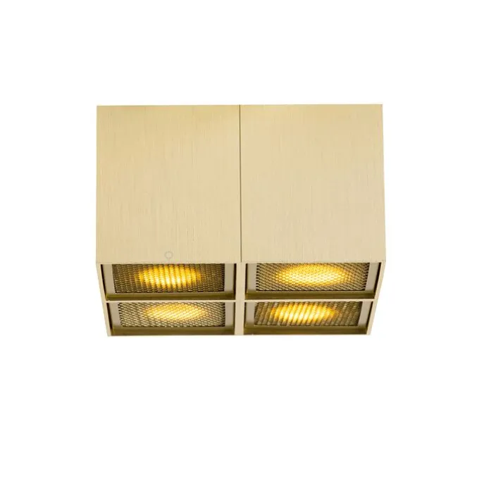 Design-Spot Gold 4-flammig - Qubo Honey