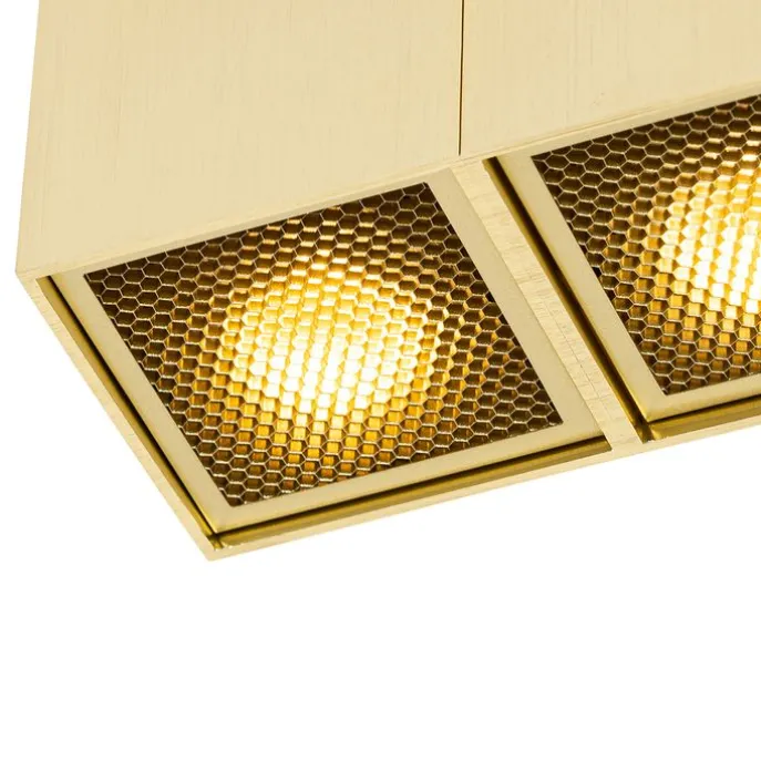 Design-Spot Gold 2-flammig - Qubo Honey