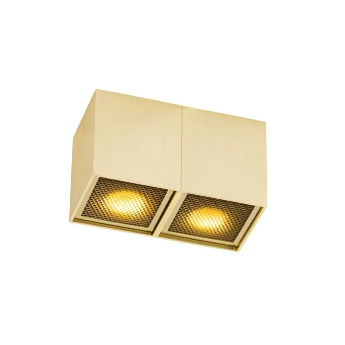 Design-Spot Gold 2-flammig - Qubo Honey