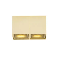 Design-Spot Gold 2-flammig - Qubo Honey