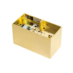 Design-Spot Gold 2-flammig - Qubo Honey