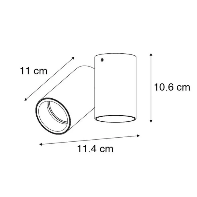 Designspot Messing verstellbar - Michael
