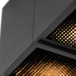 Designspot schwarz 2-flammig - Qubo Honey