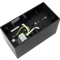 Designspot schwarz 2-flammig - Qubo Honey