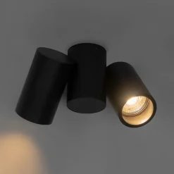 Design-Spot schwarz 2-flammig verstellbar - Michael