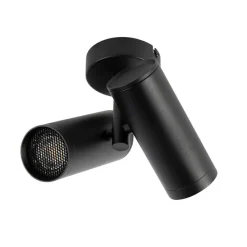 Designspot schwarz 2-flammig - Scopio Honey