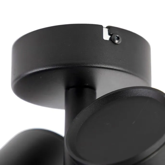 Designspot schwarz 2-flammig - Scopio Honey