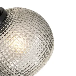 Designspot schwarz mit Rauchglas - Chico