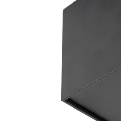 Design-Spot schwarz quadratisch 3-flammig - Kaya