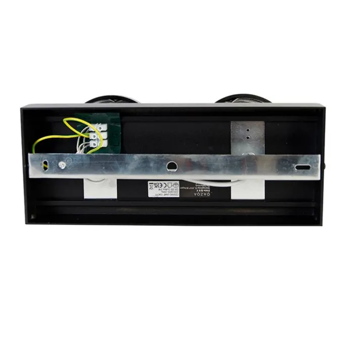 Designspot schwarz verstellbar 2-flammig - Go