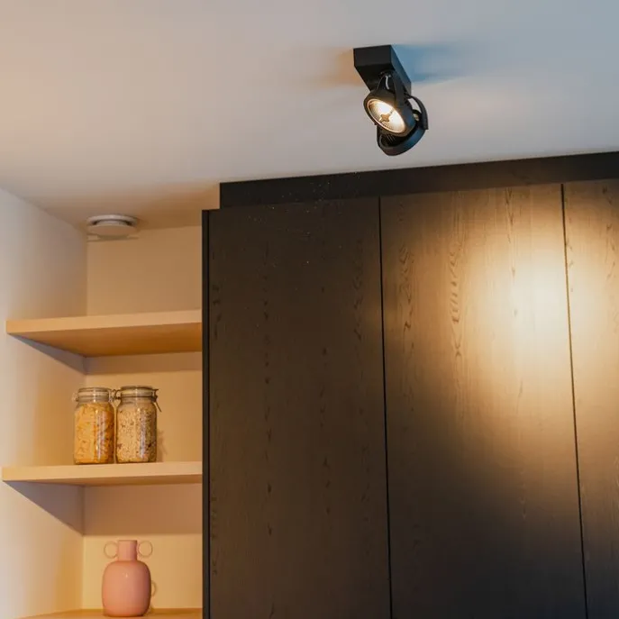 Designspot schwarz verstellbar 2-flammig - Go