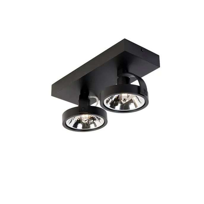 Designspot schwarz verstellbar 2-flammig - Go