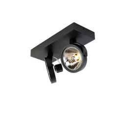 Designspot schwarz verstellbar 2-flammig - Go