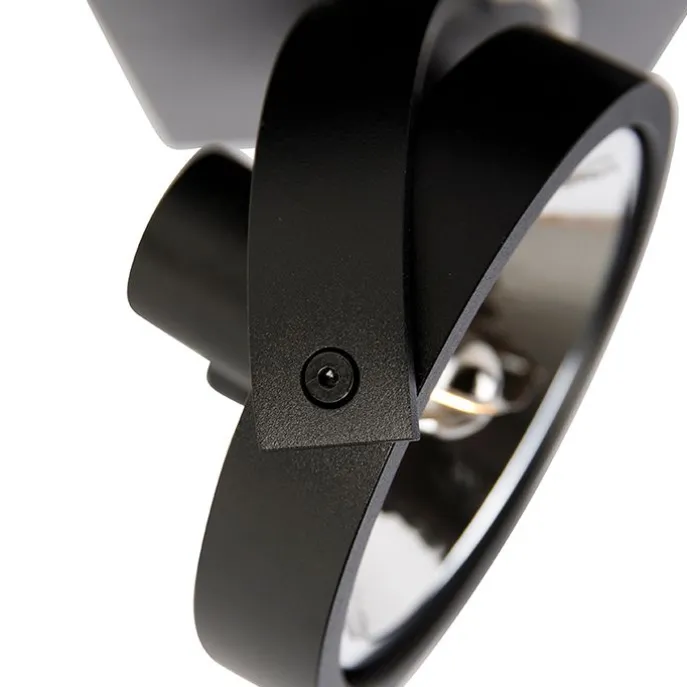 Designspot schwarz verstellbar 2-flammig - Go