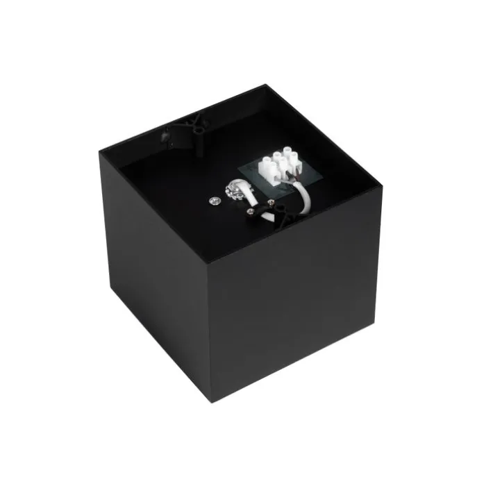 Design-Spot schwarzes Quadrat AR111 - Box