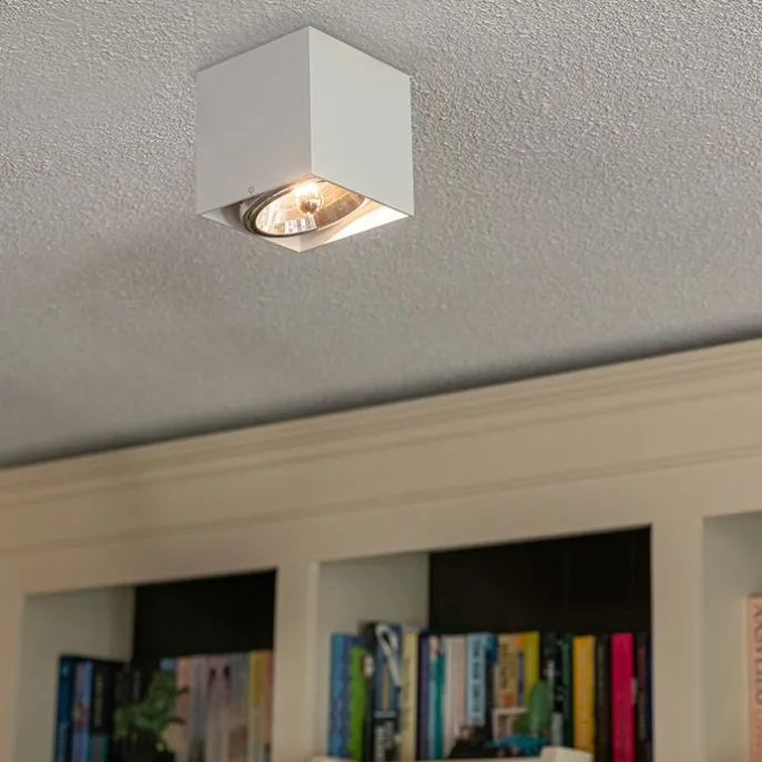 Design-Spot weiß quadratisch - Box