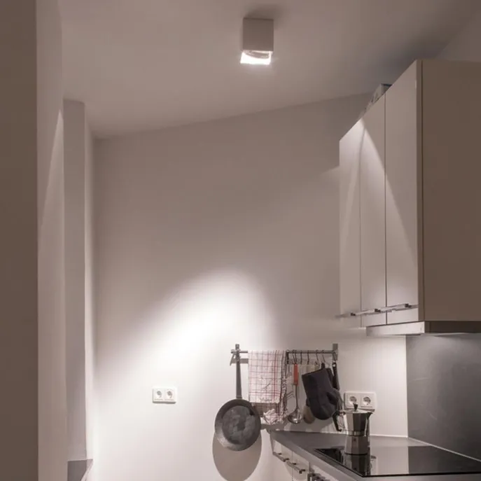 Design-Spot weiß quadratisch - Box