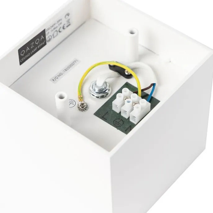 Design-Spot weiß quadratisch - Box