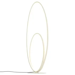 Design-Stehleuchte Beige inkl. LED 3-Stufen-Dimmbar - Boomerang