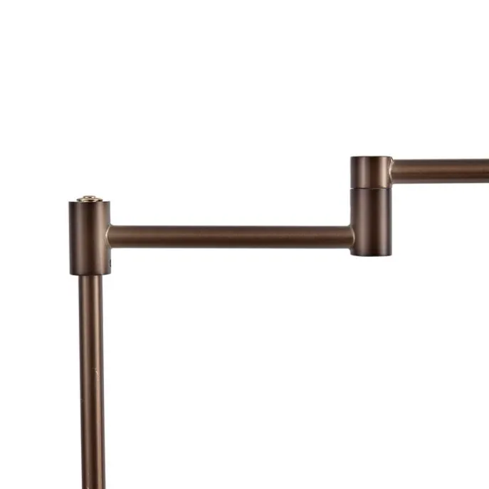 Design-Stehleuchte Dunkelbronze inkl. LED mit Touch-Dimmer - Notia