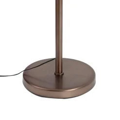 Design-Stehleuchte Dunkelbronze inkl. LED mit Touch-Dimmer - Notia