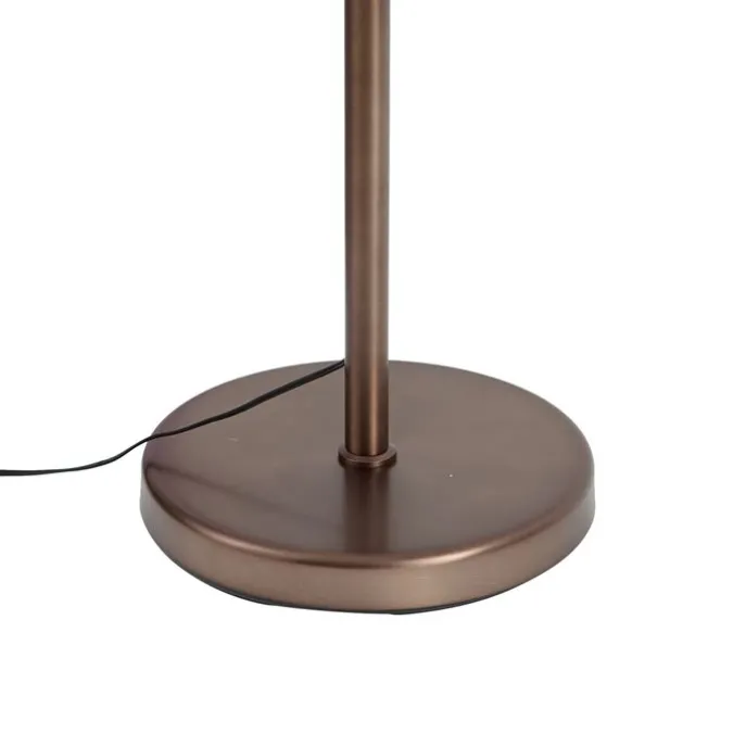 Design-Stehleuchte Dunkelbronze inkl. LED mit Touch-Dimmer - Notia