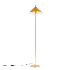 Design-Stehleuchte Gelb Dreieck - Triangolo