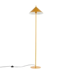 Design-Stehleuchte Gelb Dreieck - Triangolo